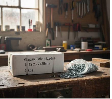 Grapas galvanizadas