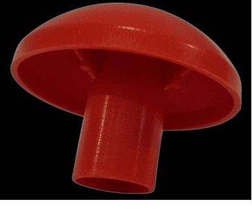 Rebar caps · rojo