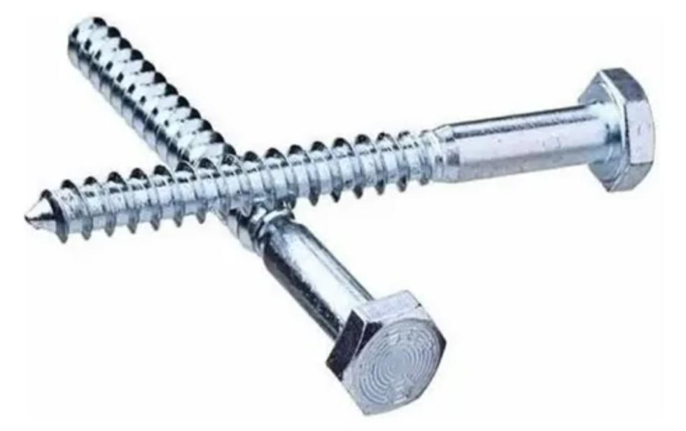 Tirafondo estructural